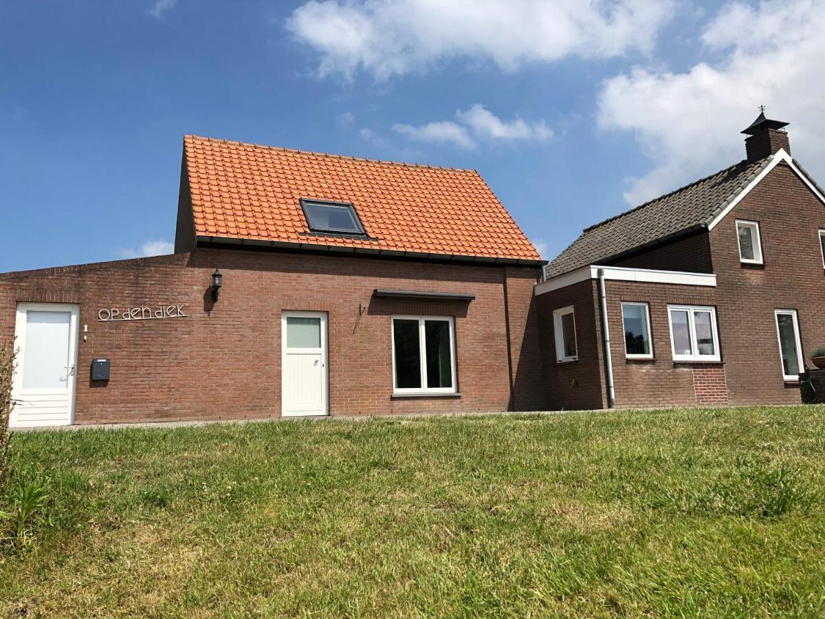 Huisje Op Den Diek Sint Kruis Esterno foto